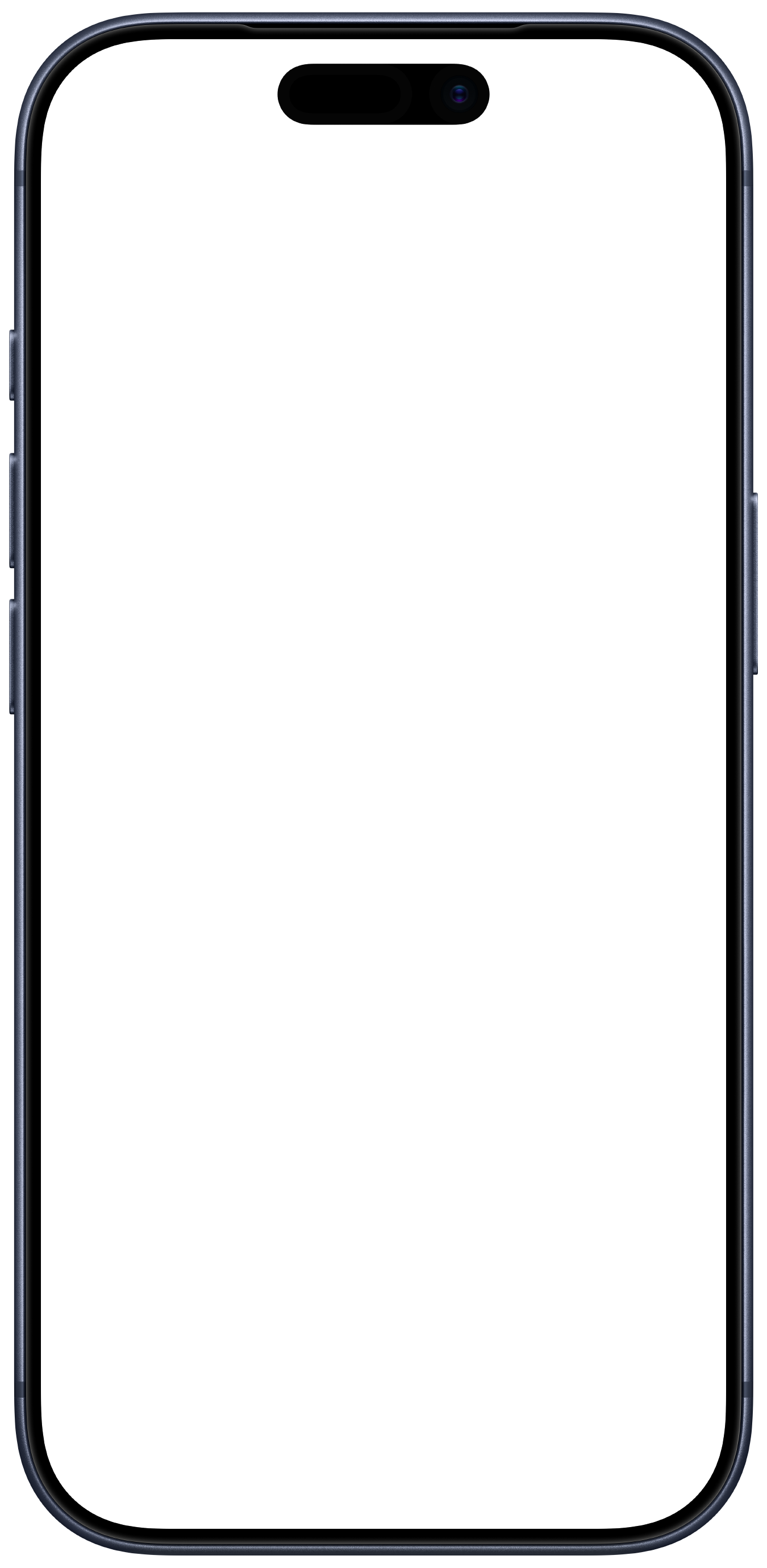 Originales Apple-Produktbild des iPhone 17 Pro in Deep Blue